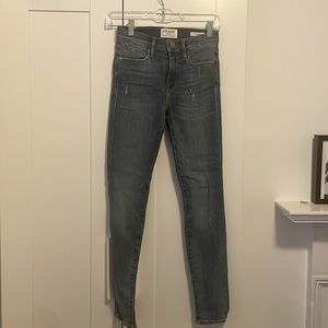 FRAME denim le high skinny size 24